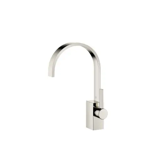 Dornbracht-MEM-Waschtisch-Einhandbatterie-Wandbatterie-ohne Ablaufgarnitur-Ausladung 200mm-platin, 33526782-08, Artikel in Kategorie